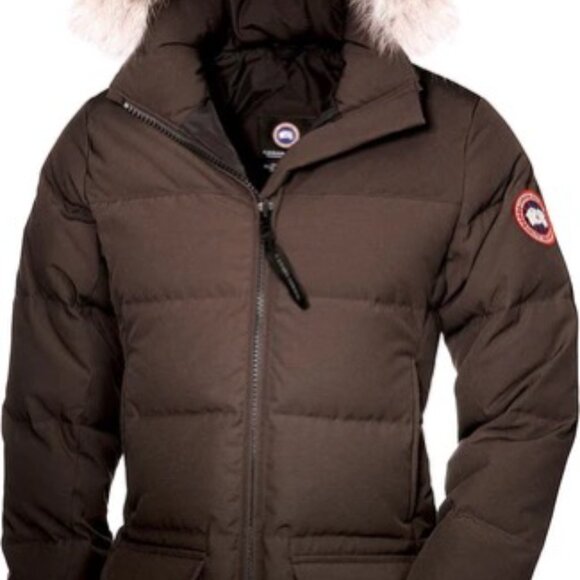 Women's Canada Goose Solaris Size SM; Brown - Picture 4 of 4